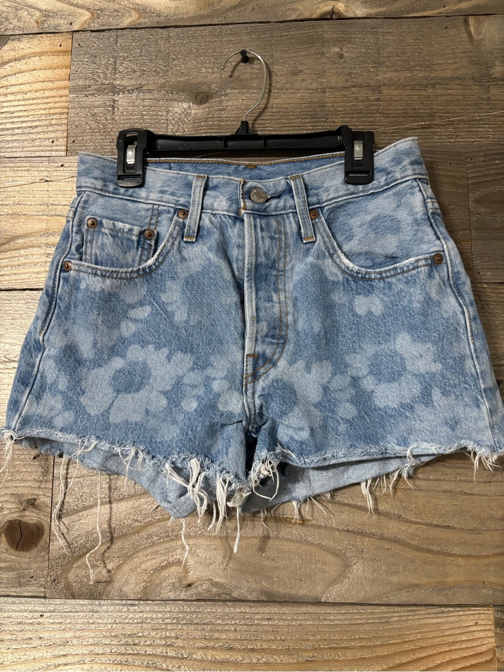 Levi’s 501 denim jean shorts